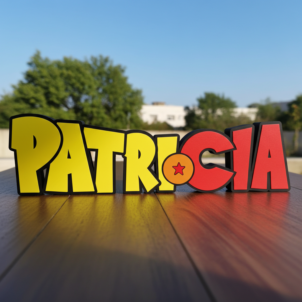 Panneau d'affichage de logo personnalisé d'anime