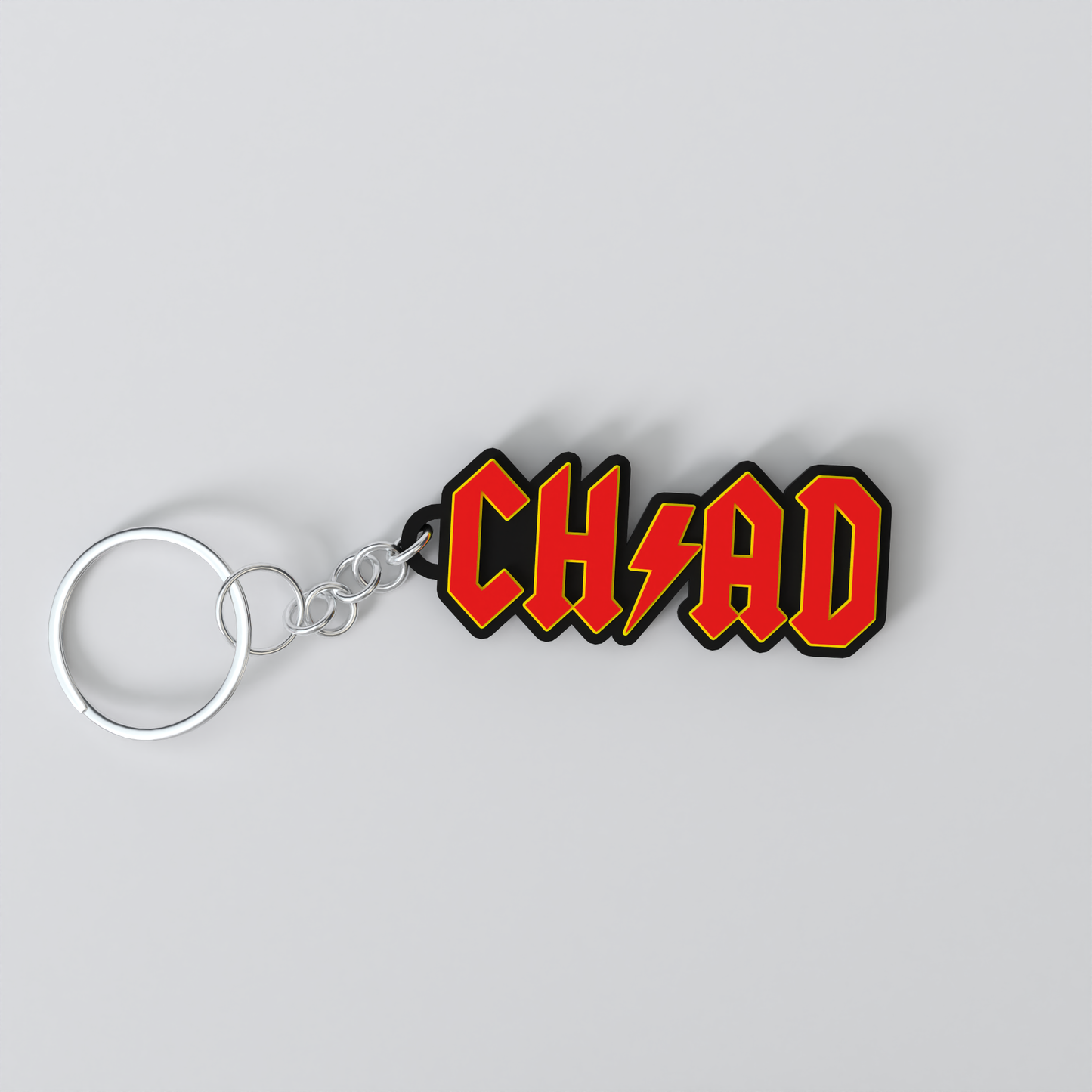 Metal Band Custom Keychain