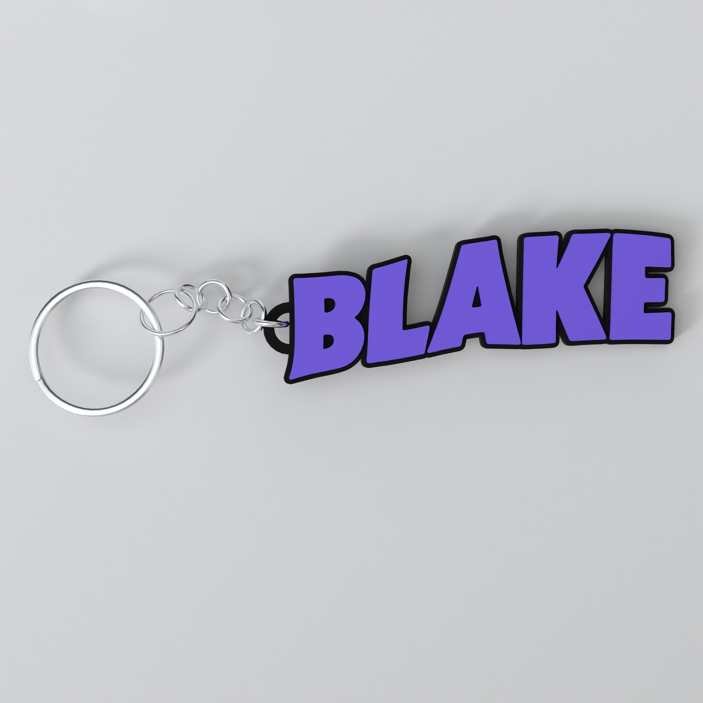 Metal Band Custom Keychain