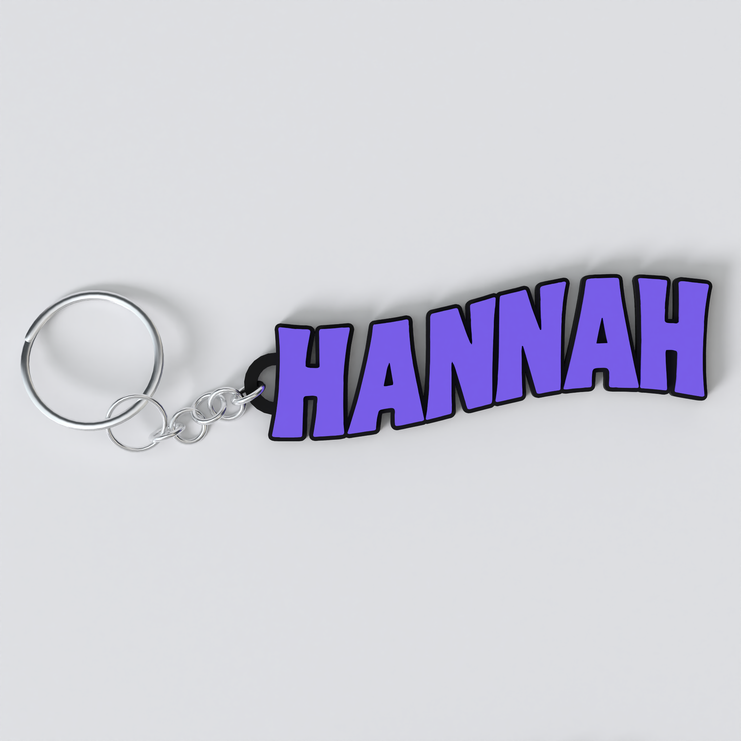 Metal Band Custom Keychain