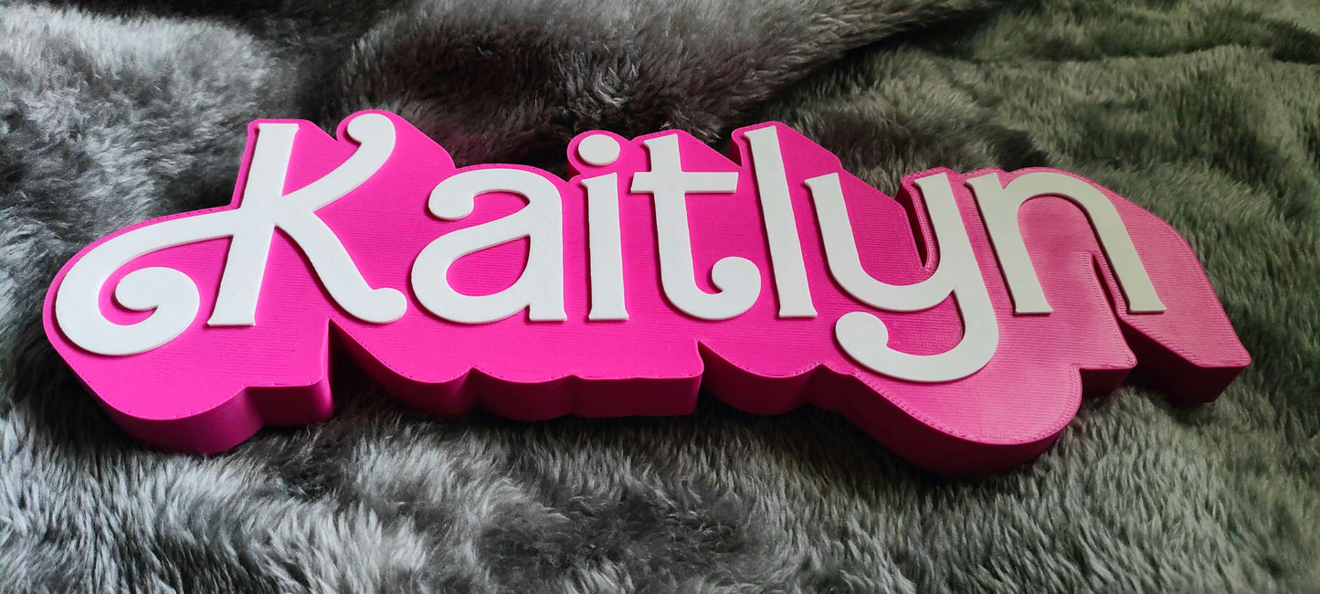 Letreiro Personalizado de Boneca