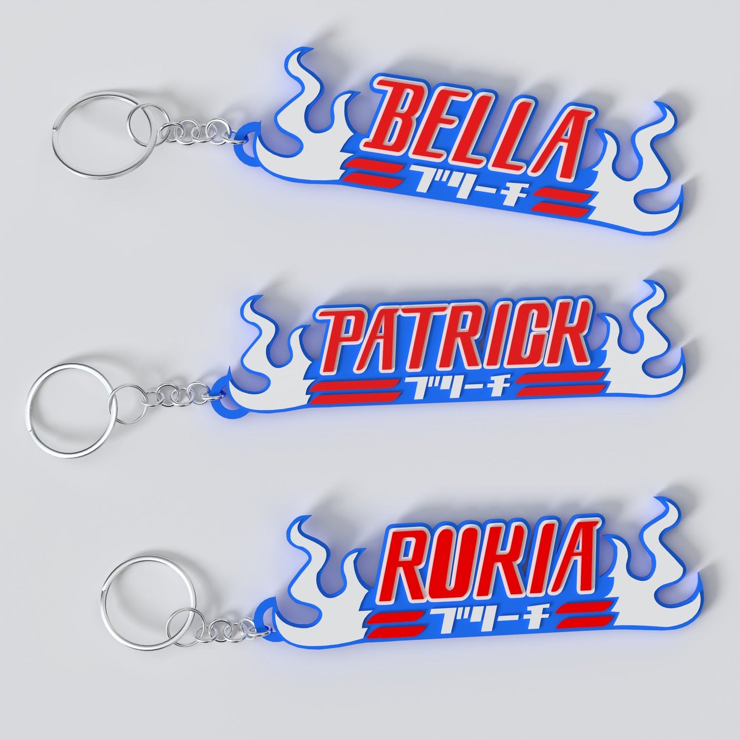 Anime Custom Keychain