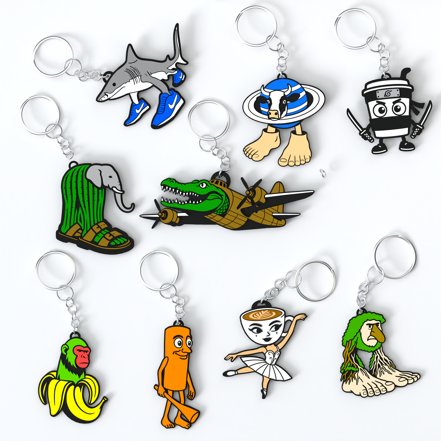 Italian Brainrot Keychains