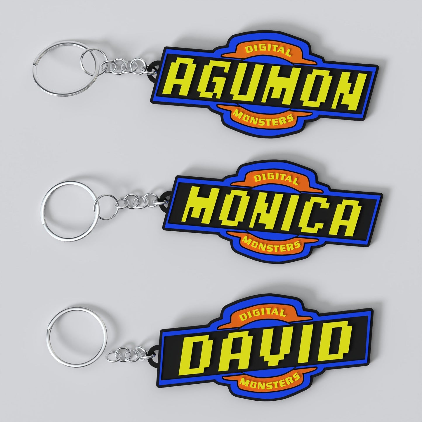 Anime Custom Keychain