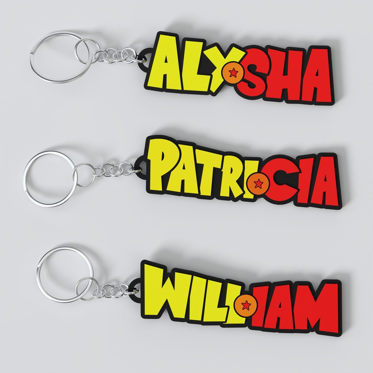 Anime Custom Keychain