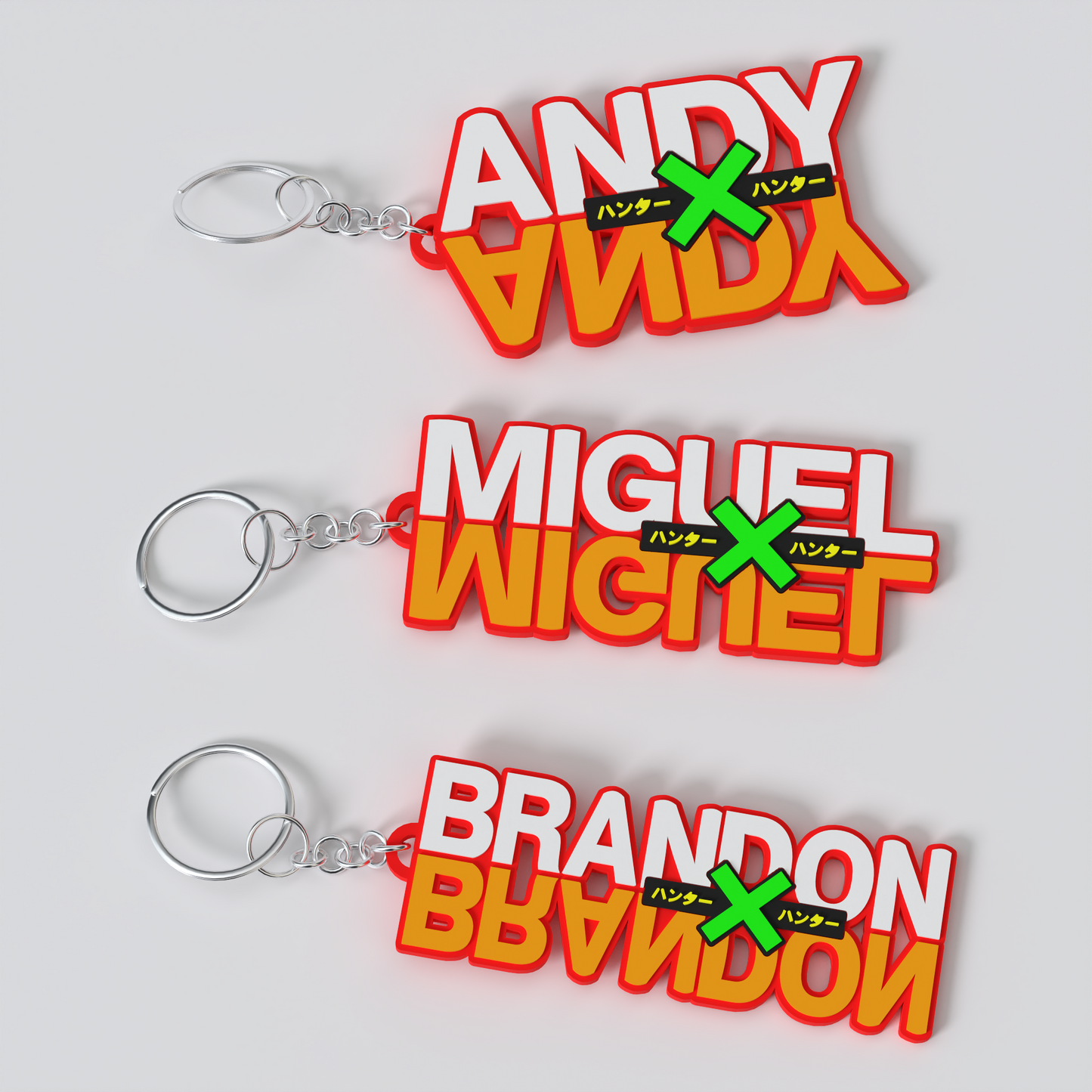 Anime Custom Keychain