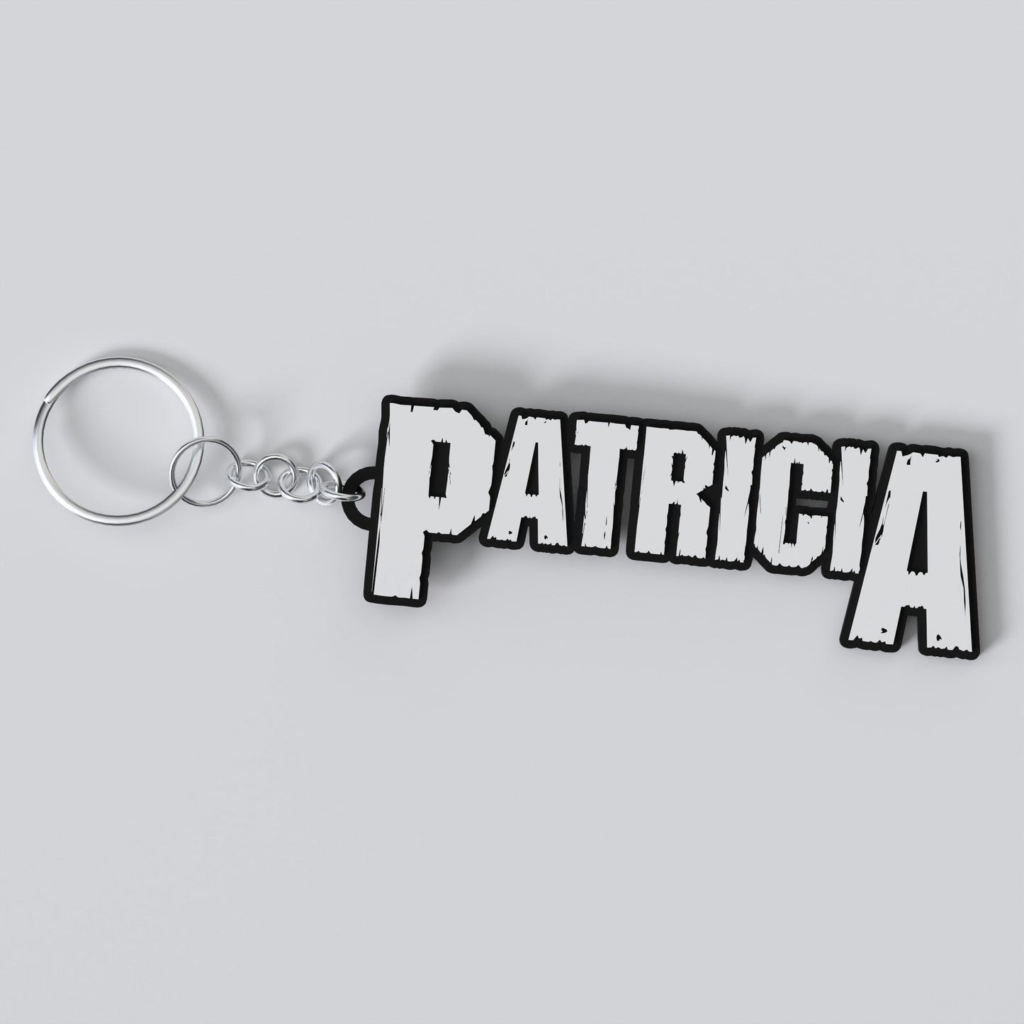 Metal Band Custom Keychain