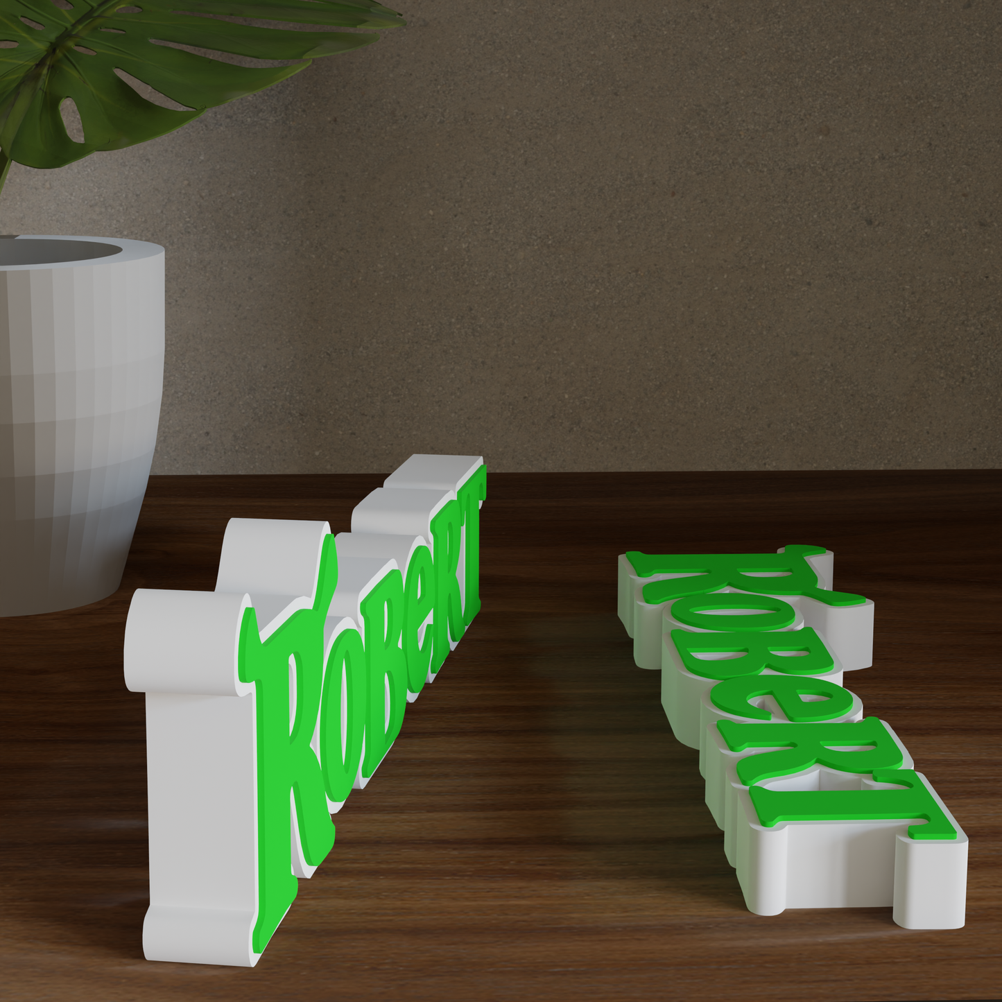 Letreiro Personalizado de Desenho Animado