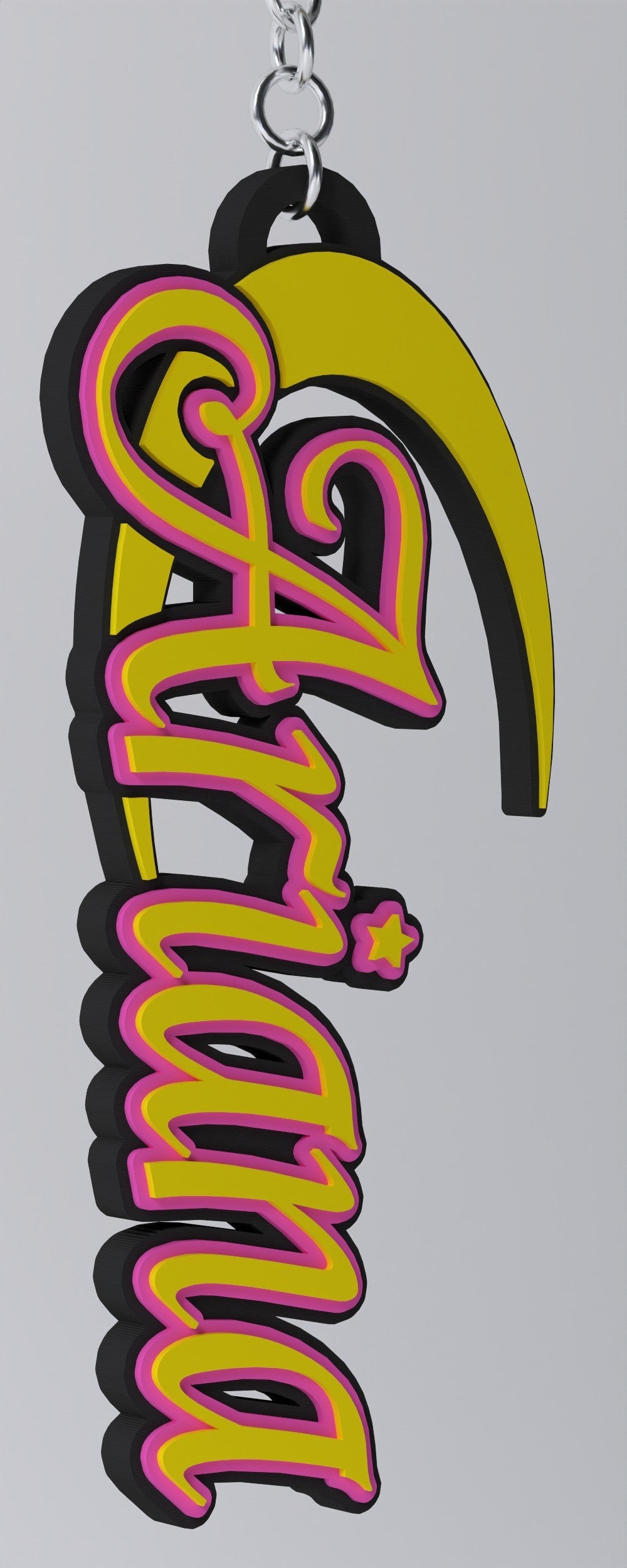 Anime Custom Keychain