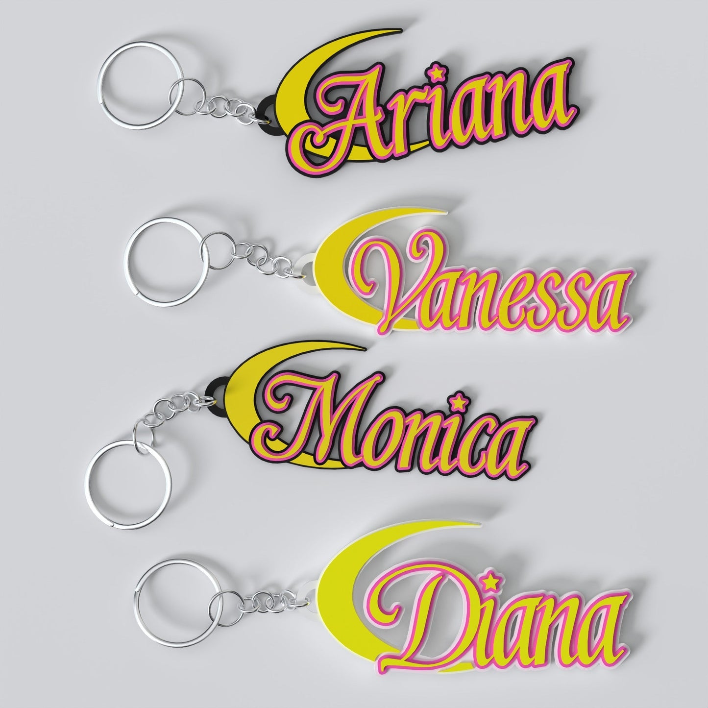 Anime Custom Keychain