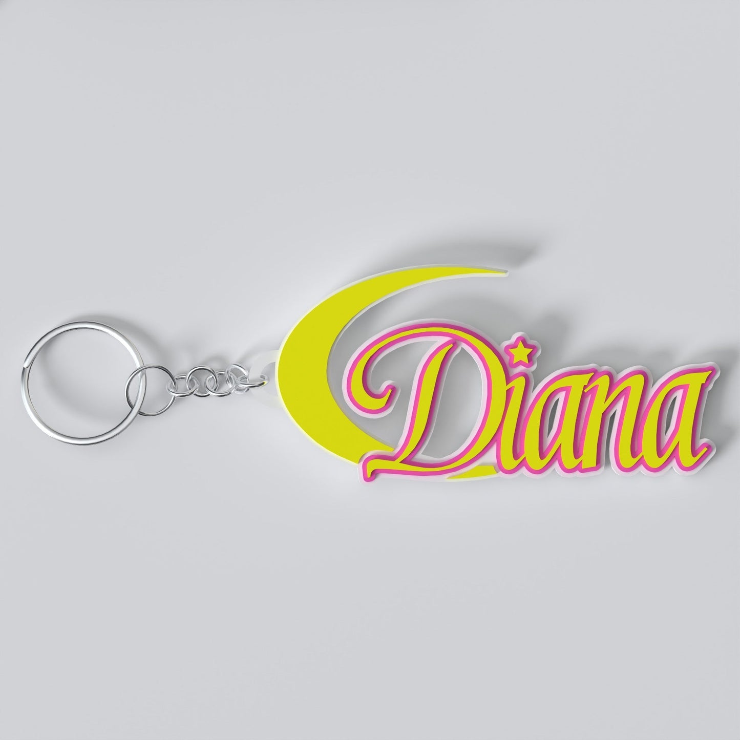 Anime Custom Keychain