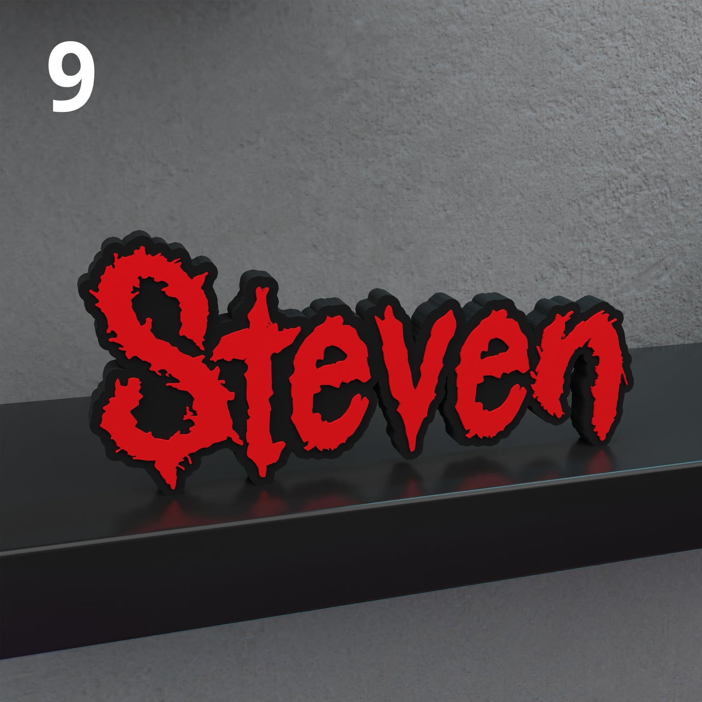 Letreiro Personalizado de Banda Metal