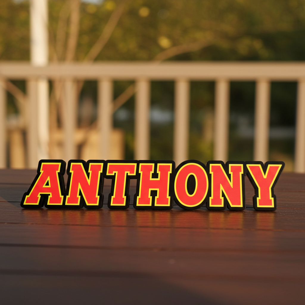 Anime Custom Logo Display Sign