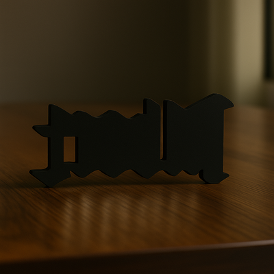 Anime Custom Logo Display Sign