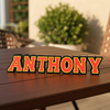 Anime Custom Logo Display Sign