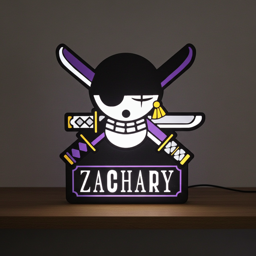 Anime Custom Lightbox Sign