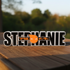 Custom Soul Eater logo that reads "STEPHANIE"