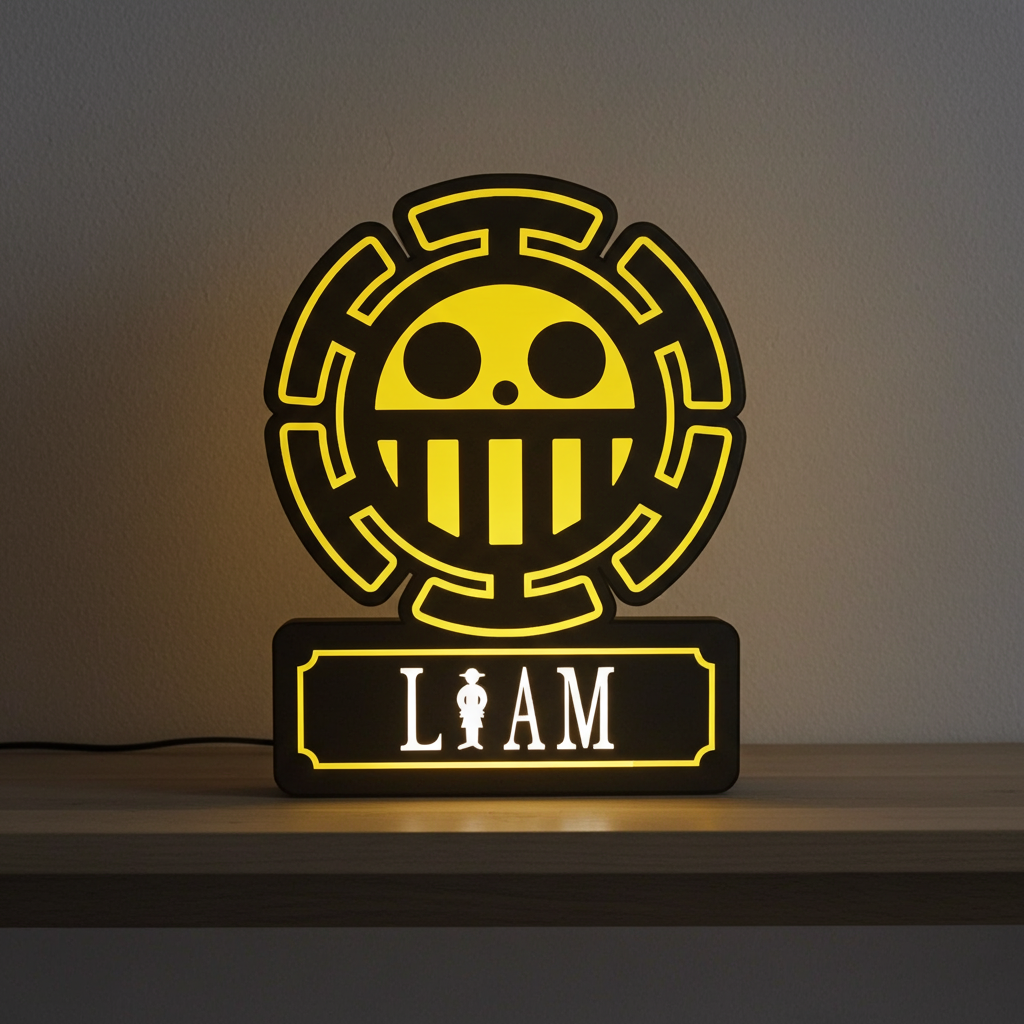 Anime Custom Lightbox Sign