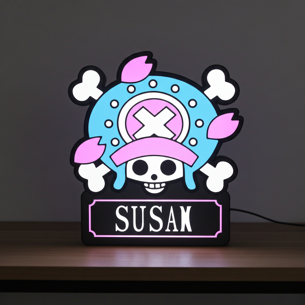 Anime Custom Lightbox Sign