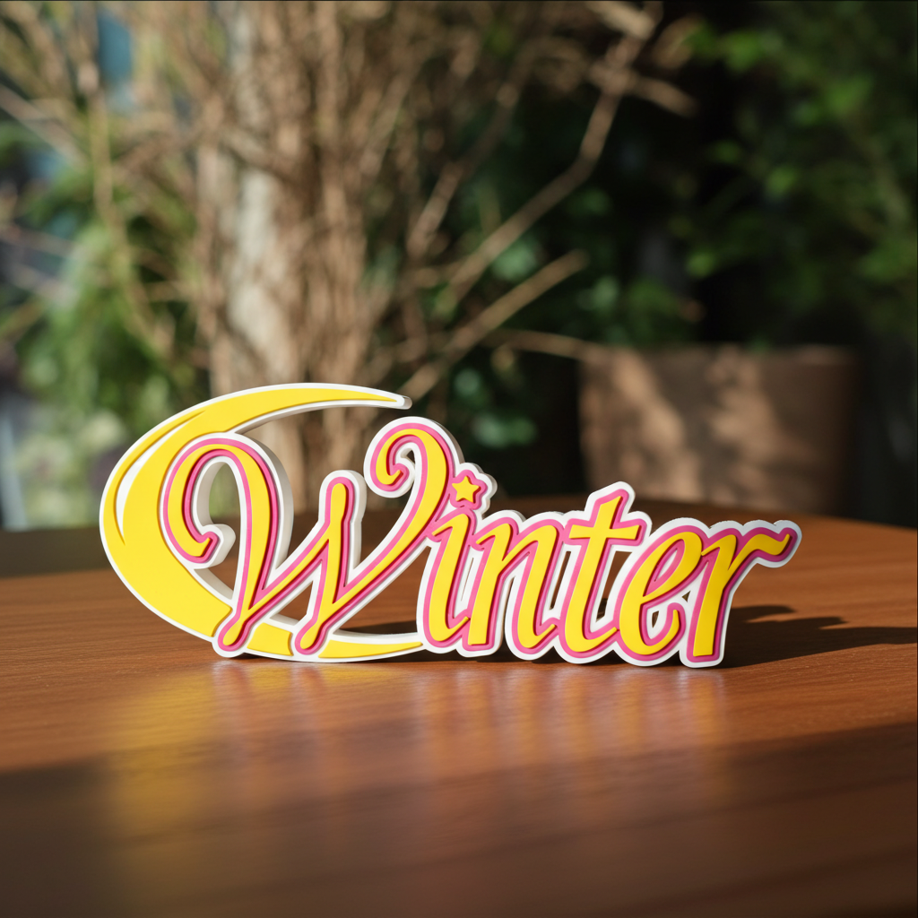 Anime Custom Logo Display Sign