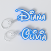 Custom Disney-inspired Keychain – Personalized Cartoon Merch