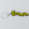 Custom SpongeBob-inspired Keychain – Personalized Cartoon Merch