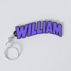 Metal Band Custom Keychain