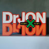 Letrero de logotipo personalizado de anime