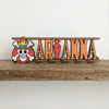 Custom One Piece Nameplate Sign – Personalized Anime Desk or Wall Decor