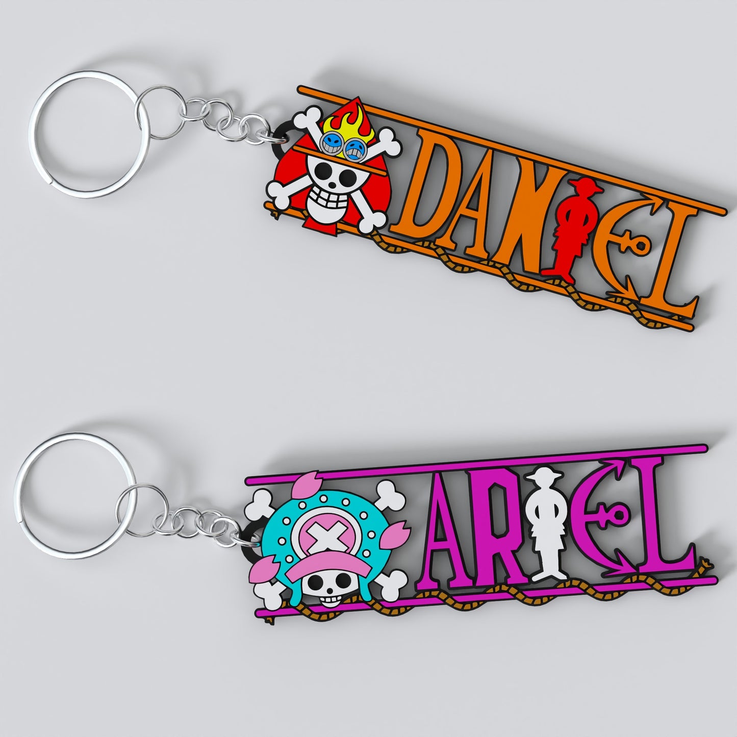 Anime Custom Keychain