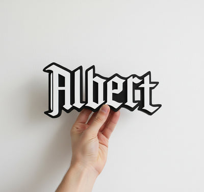 Custom Attack on Titan Nameplate Sign – Personalized Scout Decor