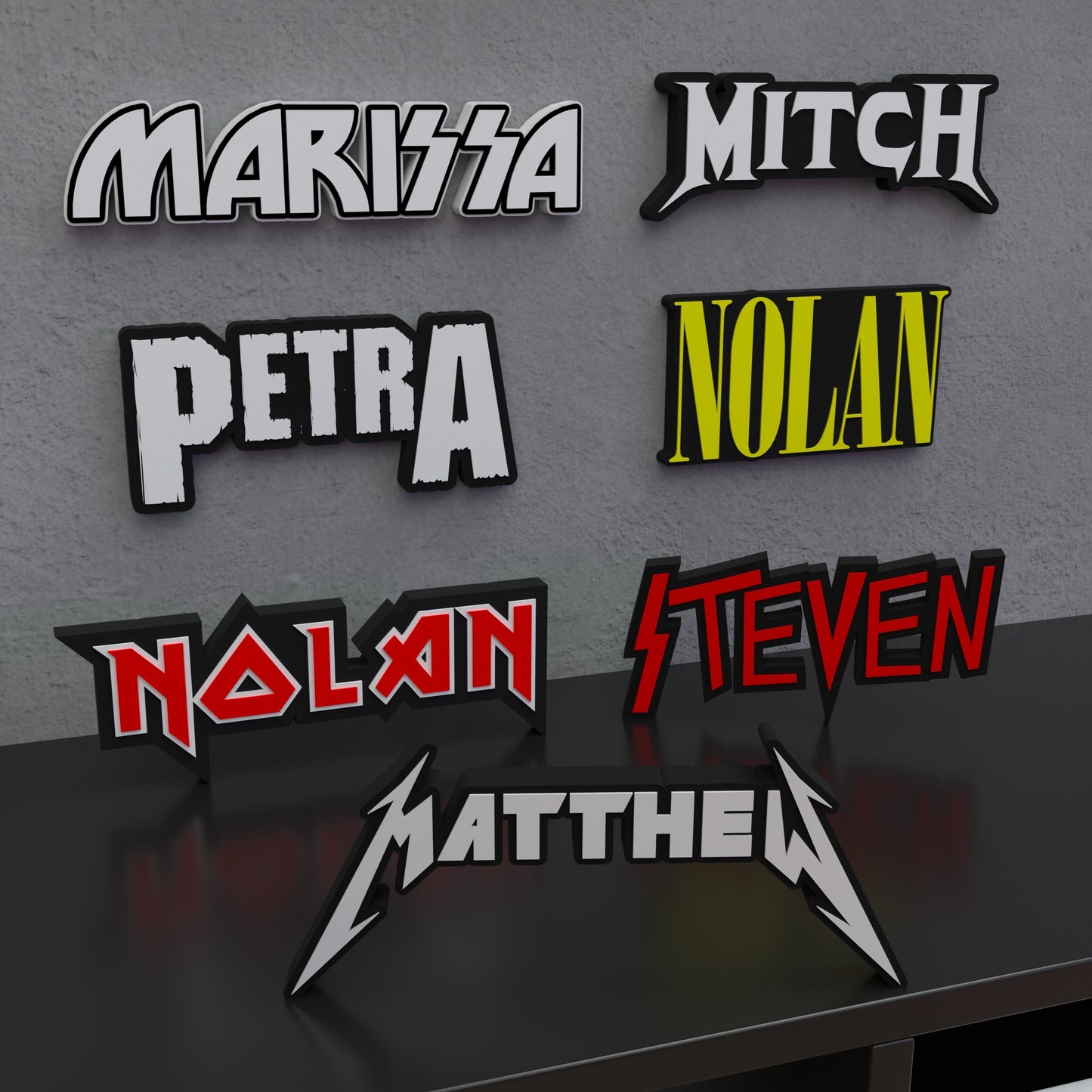 Band Custom Logo Display Sign