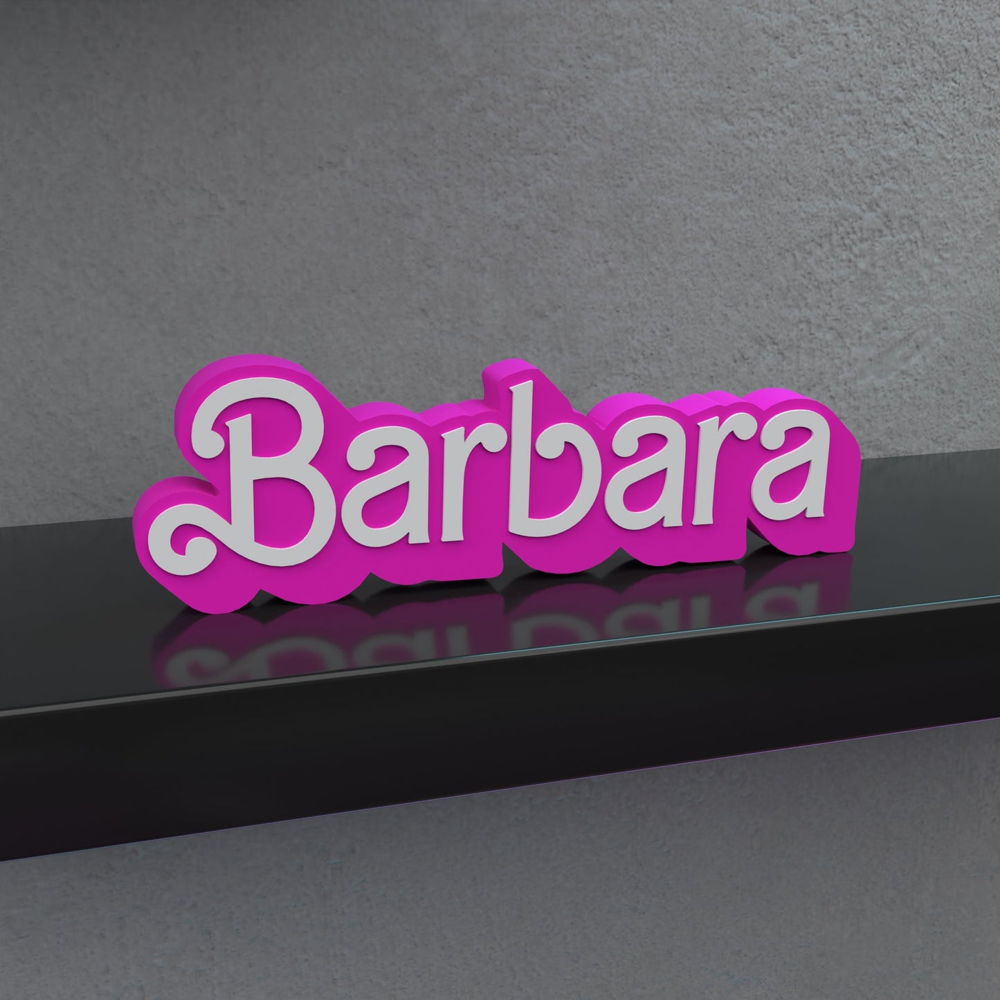 Letrero de logotipo personalizado de caricaturas/películas
