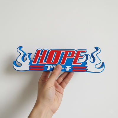 Custom Bleach Nameplate Sign – Personalized Soul Reaper Decor