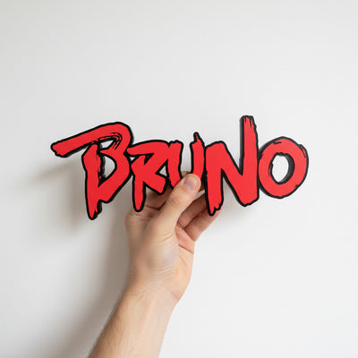 Custom Berserk Nameplate Sign – Personalized Stand Decor