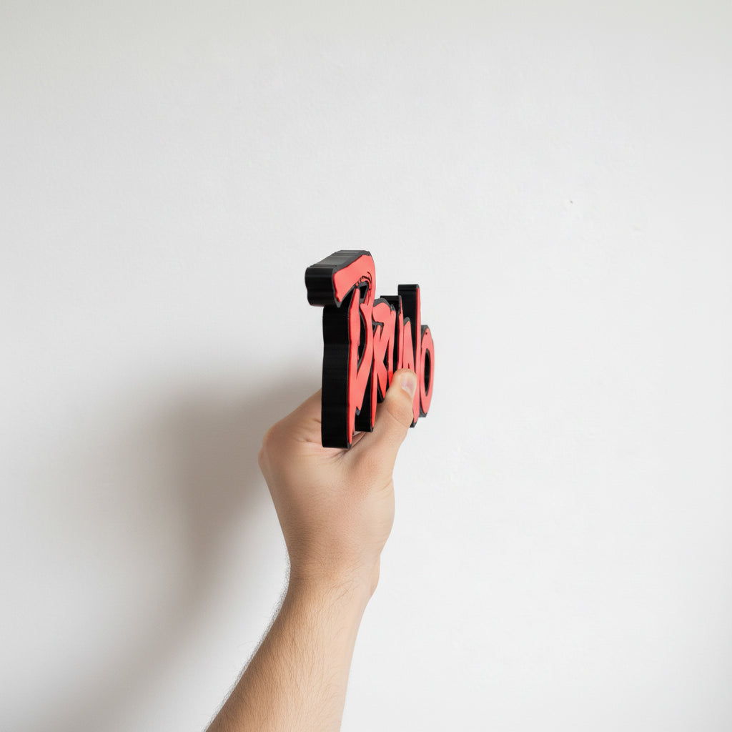 Custom Berserk Nameplate Sign – Personalized Stand Decor