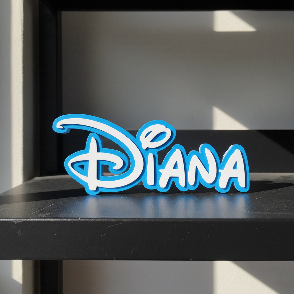 Disney-inspired Custom Logo Display Sign