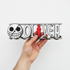 Custom One Piece Nameplate Sign – Personalized Anime Desk or Wall Decor