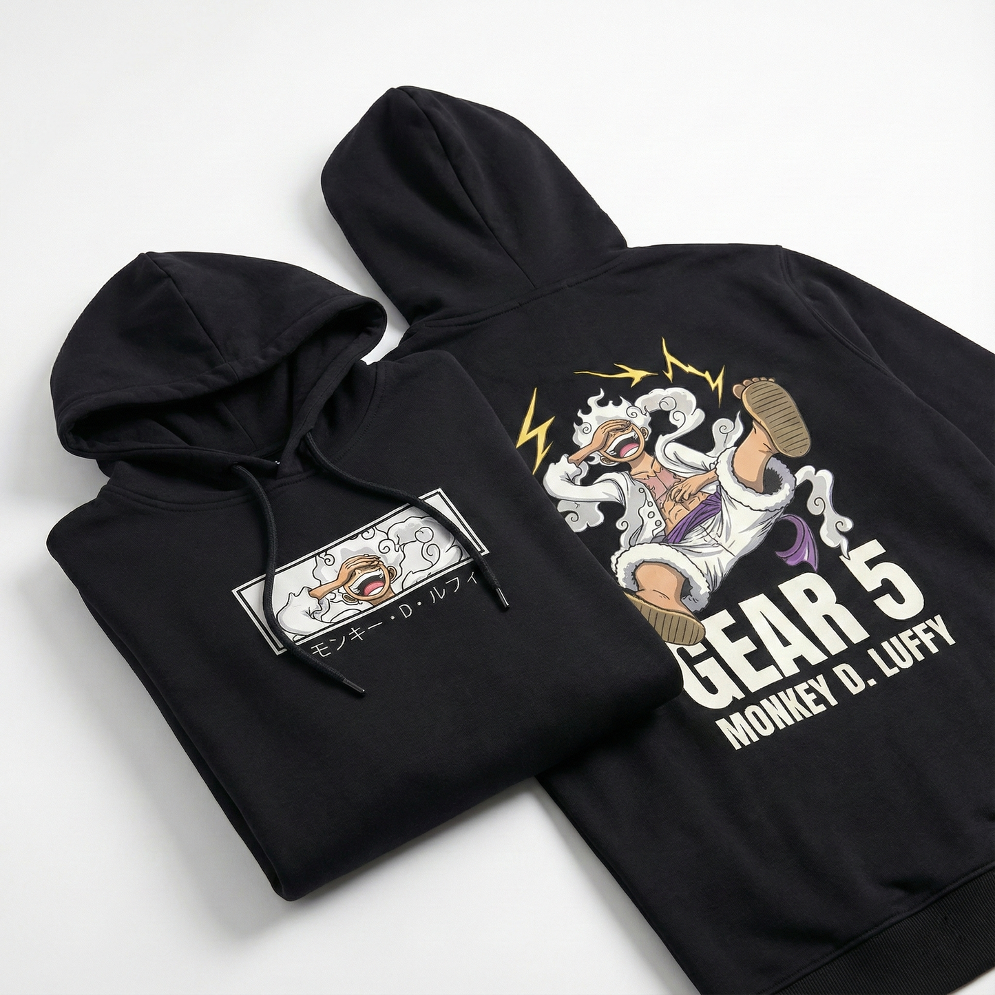Gear 5 Luffy Unisex Hoodie – One Piece Anime Hoodie – Dirava