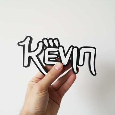 Custom Jujutsu Kaisen Nameplate Sign – Personalized Sorcerer Decor