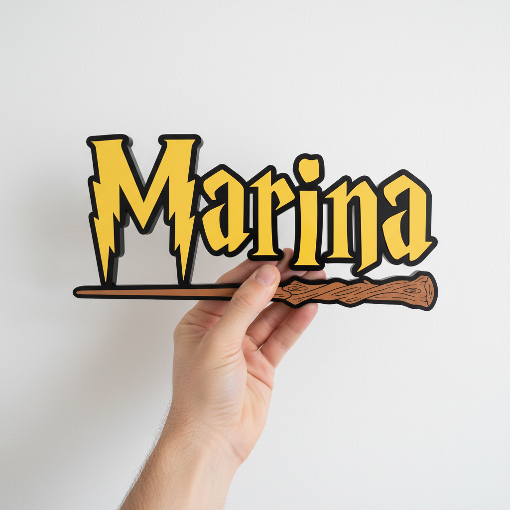 Harry Potter-inspired Custom Logo Display Sign