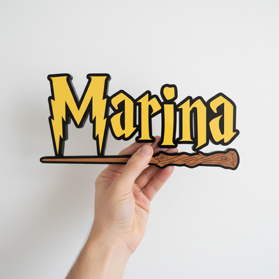 Harry Potter-inspired Custom Logo Display Sign