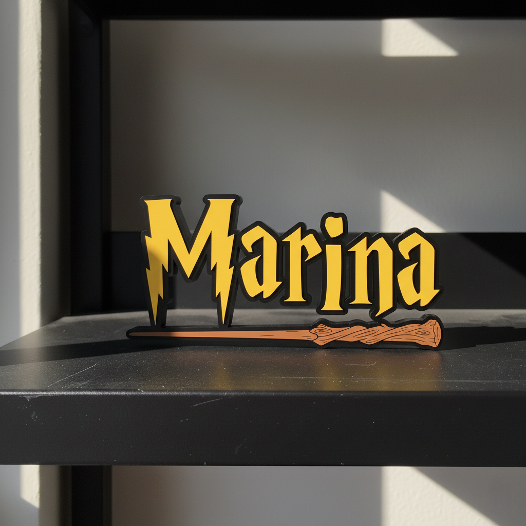 Harry Potter-inspired Custom Logo Display Sign