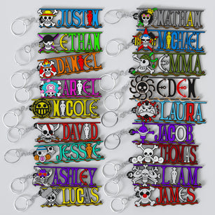 Anime Custom Keychain