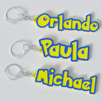 Anime Custom Keychain