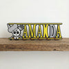 Custom One Piece Nameplate Sign – Personalized Anime Desk or Wall Decor