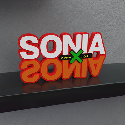 Anime Custom Logo Display Sign