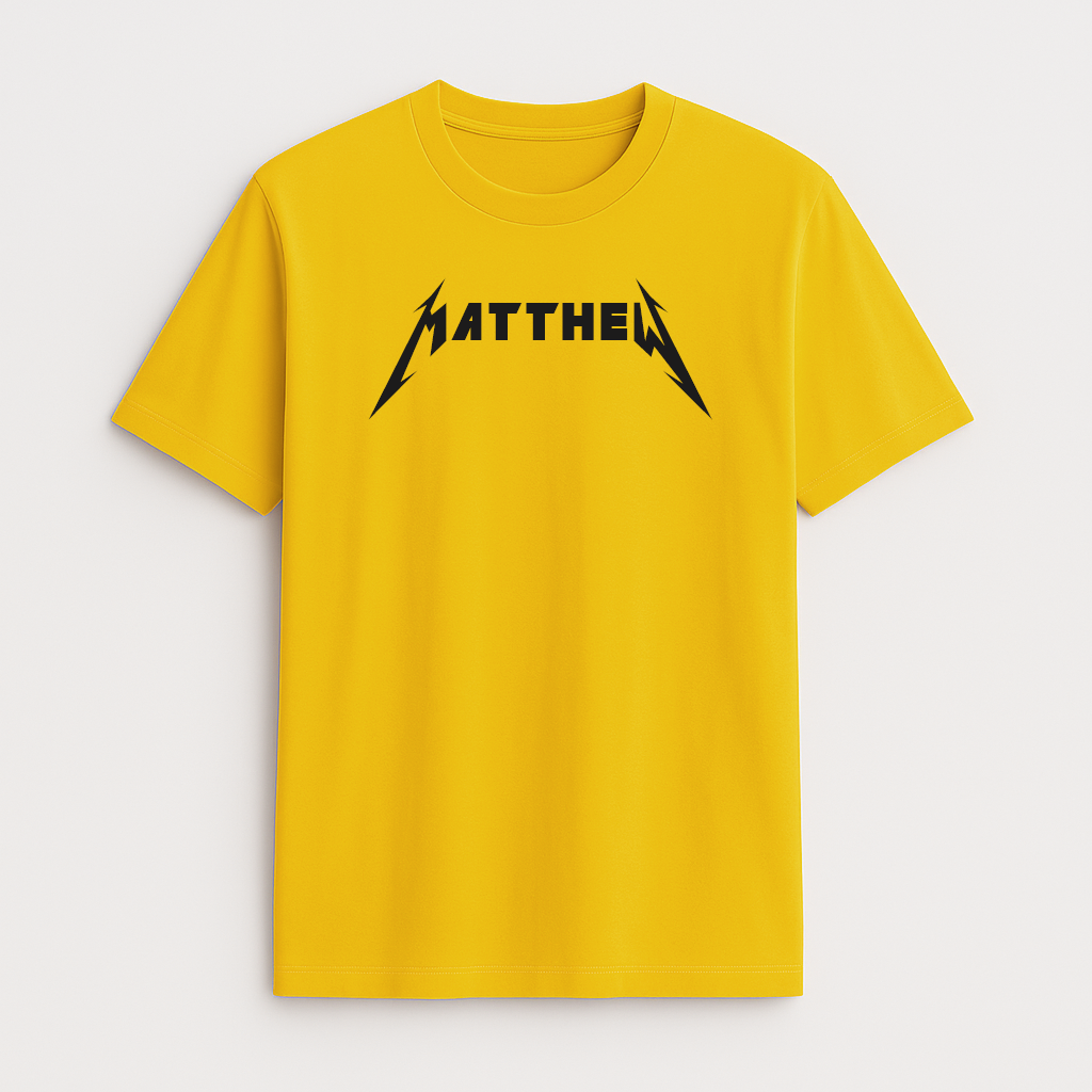 Metal-Band-Personalisiertes T-Shirt